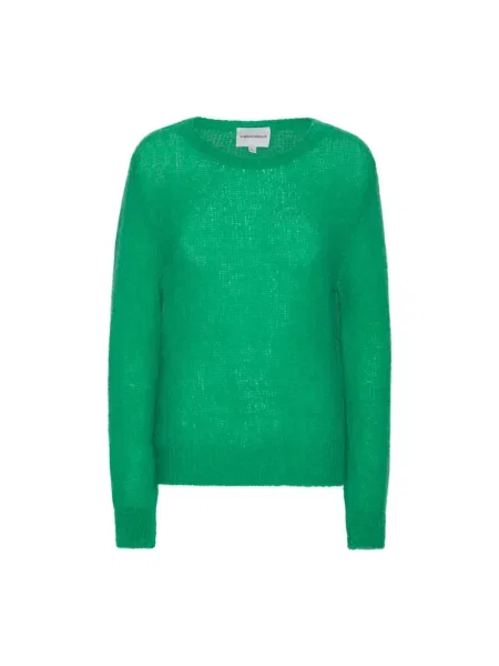 Sweter American Dreams wełniany zielony