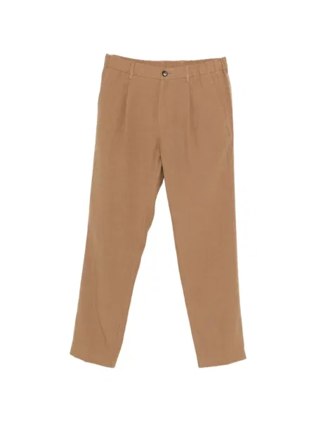 Pantaloni Herno plisate maro