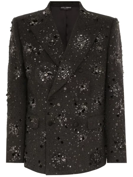 Sacou Dolce & Gabbana cu paiete negru