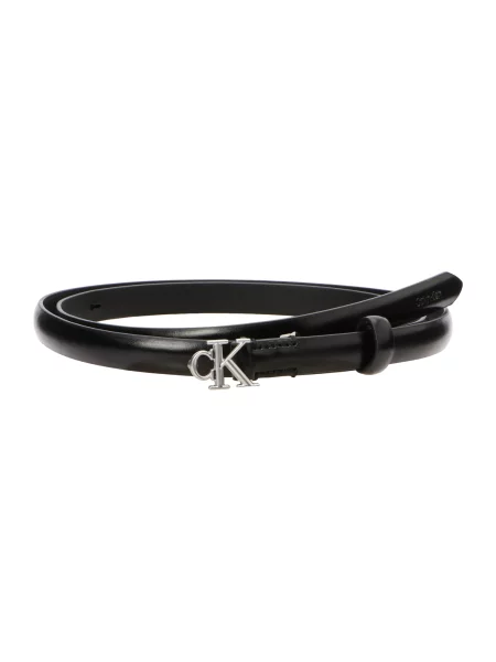 Calvin Klein Curea / argintiu negru