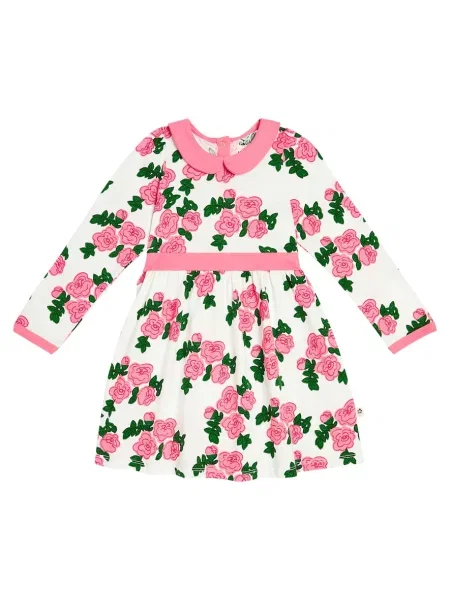 Μίνι φόρεμα Mini Rodini ροζ