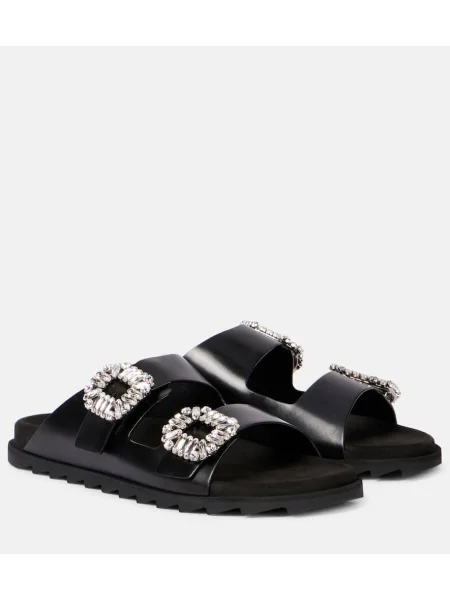 Sandale Roger Vivier din piele negru
