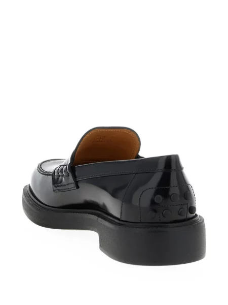 Pantofi loafer Tod's cu autograf negru