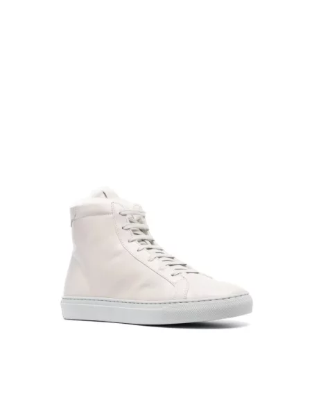 Sneakersy Eleventy skórzane beżowe
