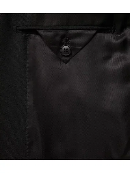 Costum Saman Amel de lână de costum negru
