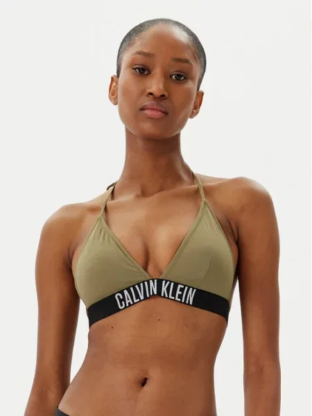 Plavky Calvin Klein Swimwear zelené