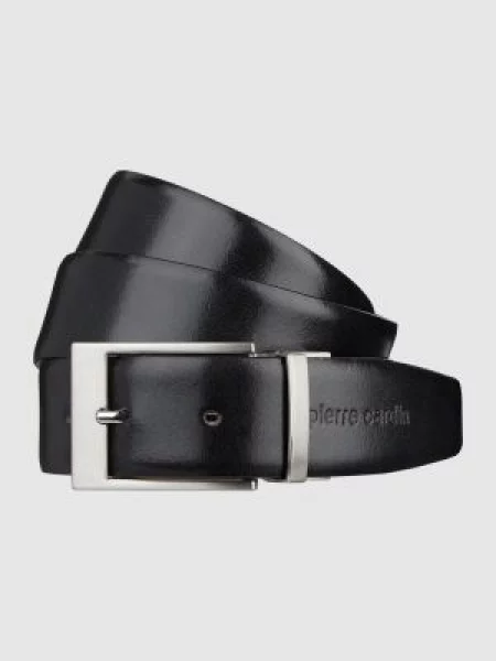 Dwustronny ze skóry Pierre Cardin