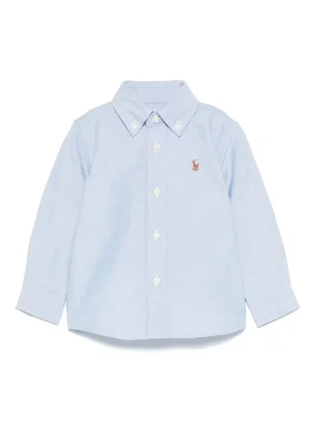 Koszulka polo dziecięca Polo Ralph Lauren niebieska