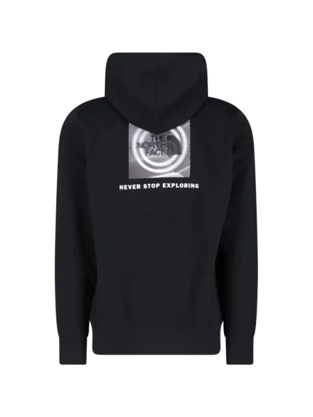Hanorac cu glugă The North Face cu broderie negru