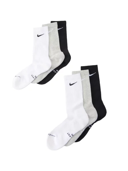 Nike Sportswear Șosete ED ELVD gri amestecat / negru alb