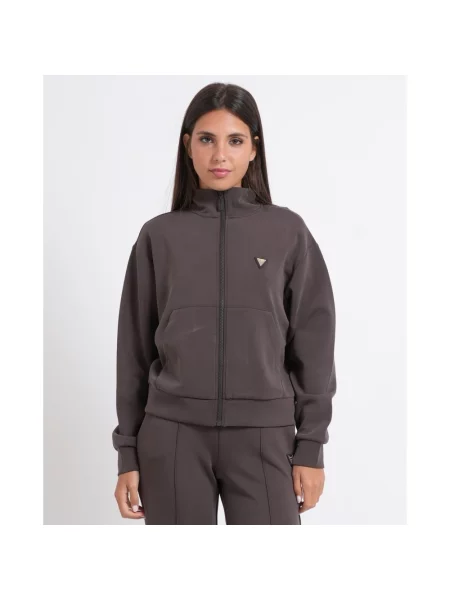 Guess Bluza brązowy