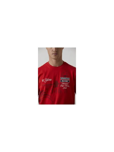 Tricou Aeronautica Militare roșu