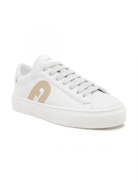 Furla Sneakers tornacipő FURLA JOY bőr hozzáadásával fehér
