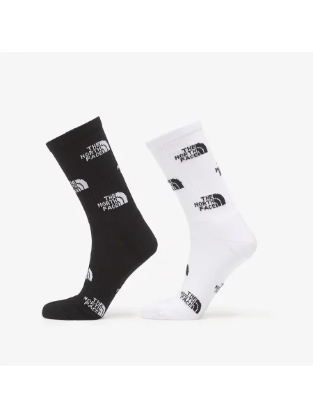 Șosete The North Face Everyday Crew Sock Logo TNF Black/ TNF White/ Outlet C M alb