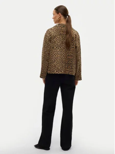 Vero Moda Marškinių švarkas Kirby ruda