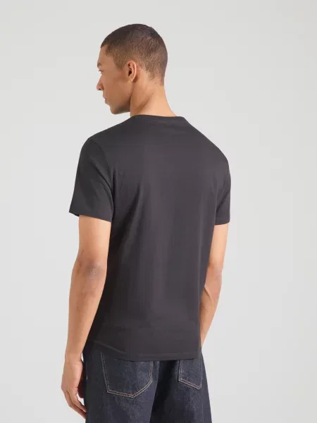 Calvin Klein Tricou SS EU Negru alb