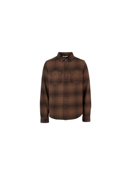 IrieDaily Rosomako Eco Shirt Mężczyźni Koszula IrieDaily Brązowy Size: M czarna