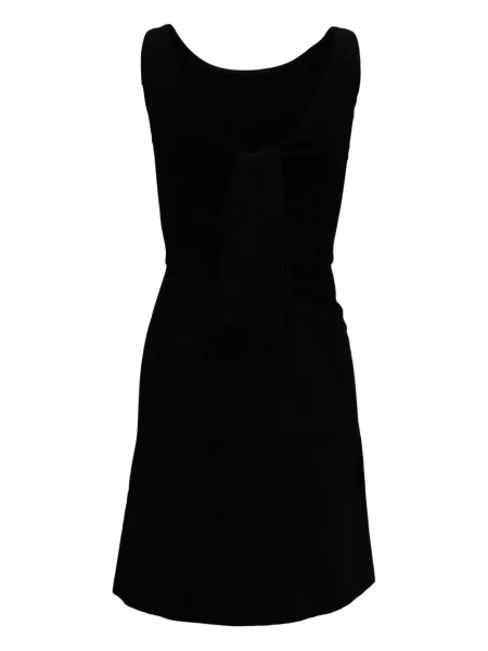 Rochie mini Theory fără mâneci de costum negru