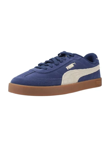 Pantofi Puma din piele de căprioară albastru