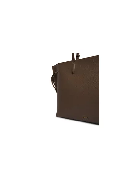 Furla Táska Ava L Tote Bag Sötétbarna barna
