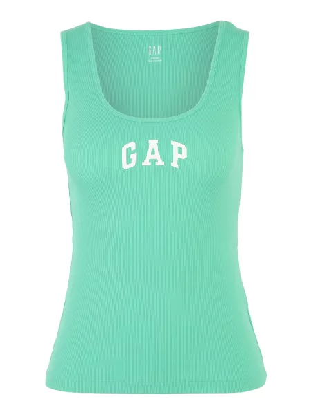 Gap Petite Top turcoaz alb