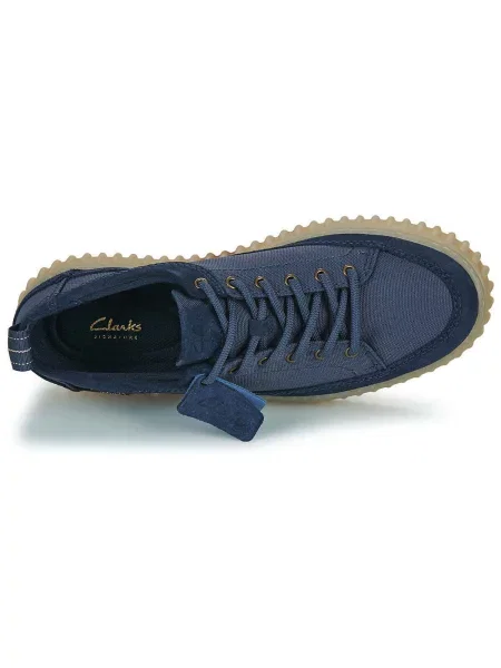 Pantofi Clarks din dantelă albastru