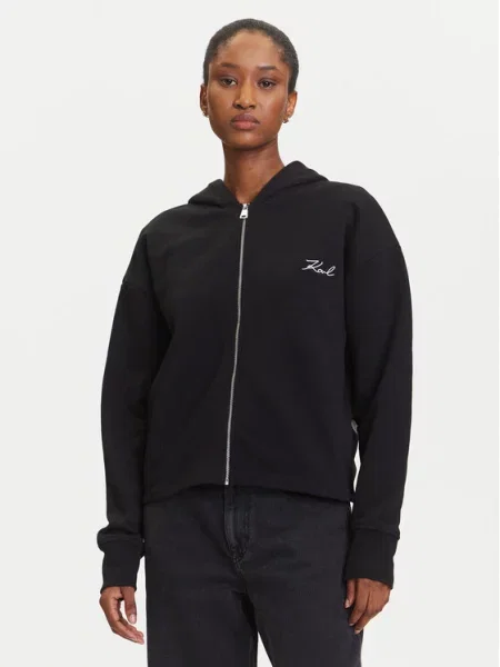 Mikina KARL LAGERFELD černá