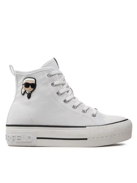 Trampki KARL LAGERFELD białe