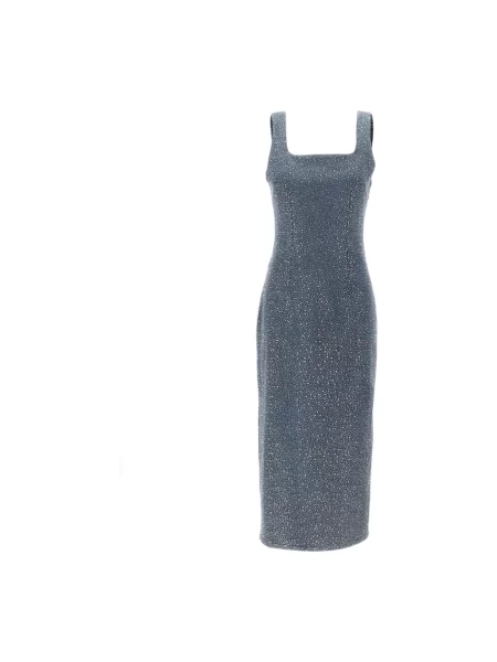 Sukienka jeansowa Twentyfour retro niebieska