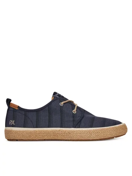 Espadrile Pepe Jeans Port Lines Mornarsko modra