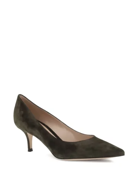 Pantofi cu toc Gianvito Rossi verde
