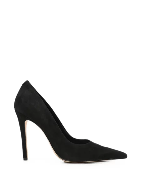 Pantofi cu toc Michael Kors din piele de căprioară negru