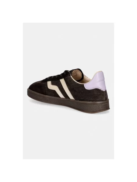 Sneakersy Gant skórzane brązowe