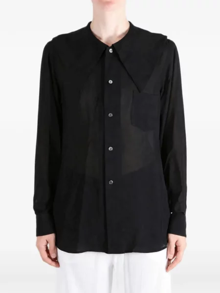Gulerat cămașă Comme Des Garçons negru
