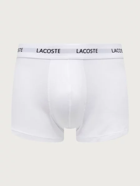 Lacoste testhezálló boxeralsó férfi elasztánnal csomag fehér