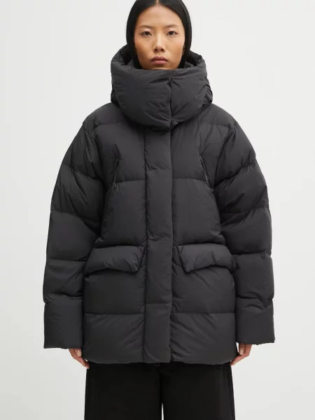 Helly Hansen geacă de puf W INSPIRE DOWN PUFFER de iarnă oversize negru