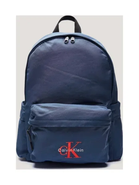 Calvin Klein Rucsac Bold Round Backpack Bleumarin alb