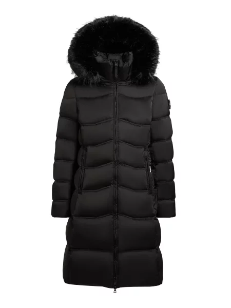Khujo Palton de iarnă Akkie' negru