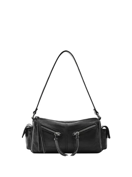 Pull&Bear Geantă de umăr negru