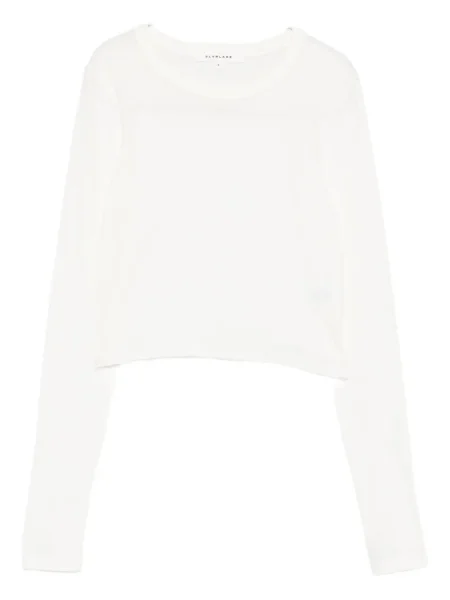 Tricou Slvrlake lung alb