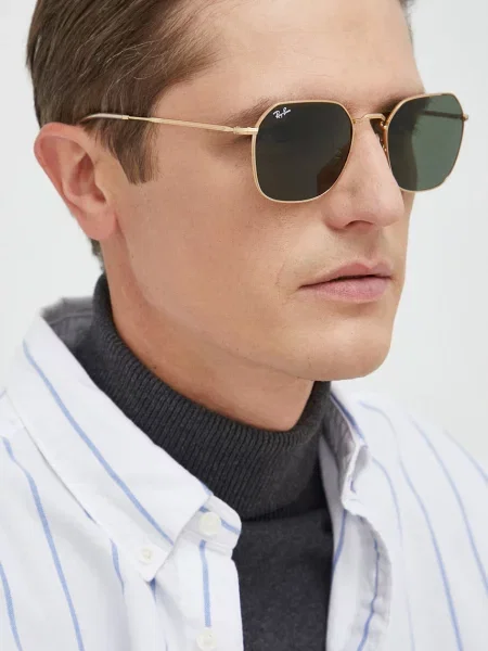 Sluneční brýle Ray-Ban zlatá