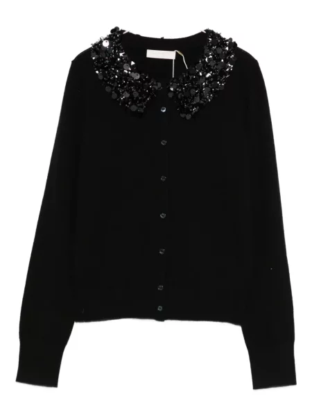 Cardigan Ulla Johnson cu paiete negru