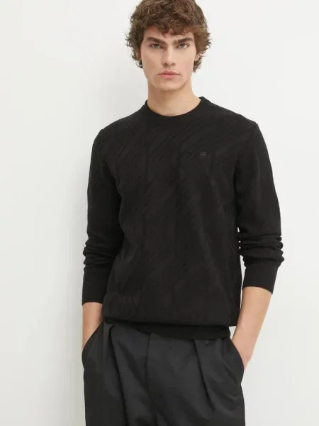 G-Star Raw pulover barbati light negru