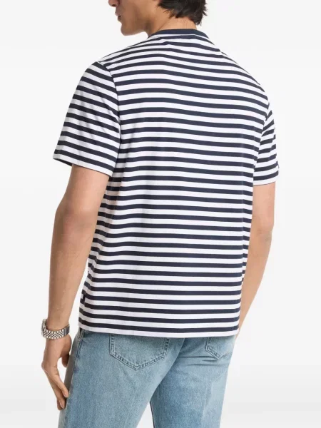 Ριγέ ριγέ μπλουζάκι Michael Kors μπλε
