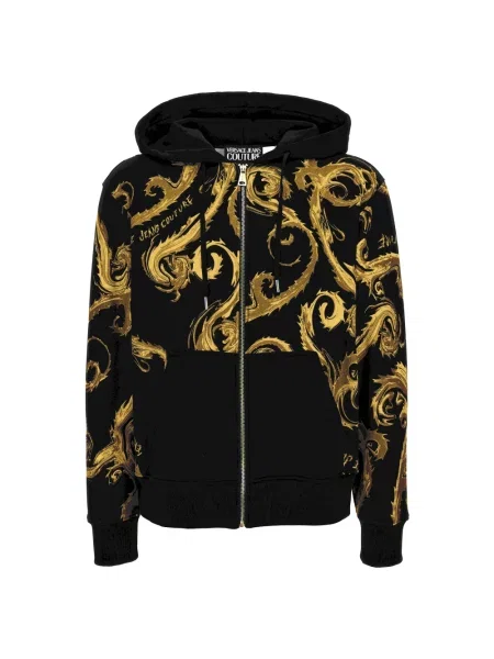 Sweter Versace Jeans Couture czarny