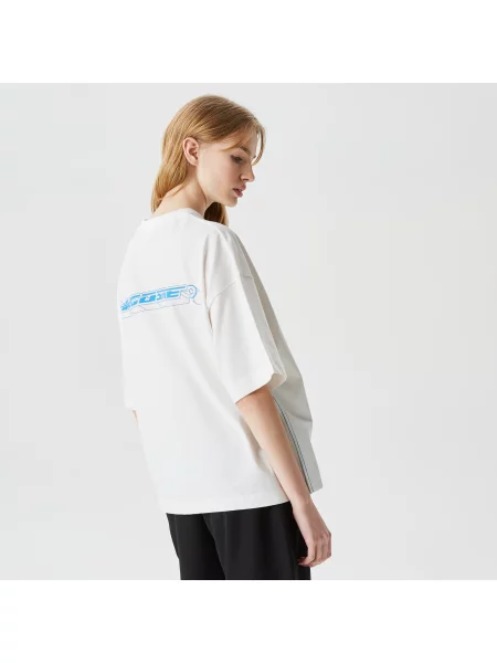 Футболка Lacoste белая