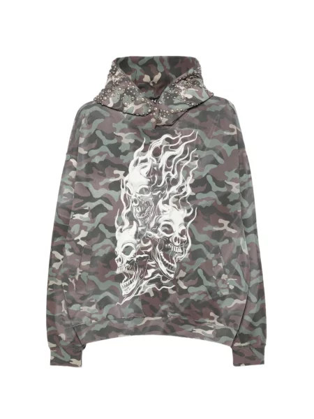 Mikina s kapucňou Thug Club zelená