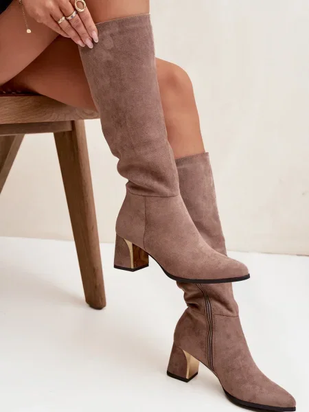 Kozačky Boto béžové