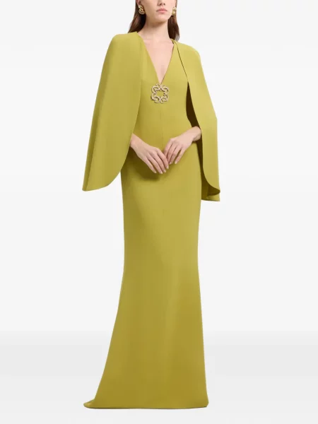 Rochie maxi Elie Saab verde