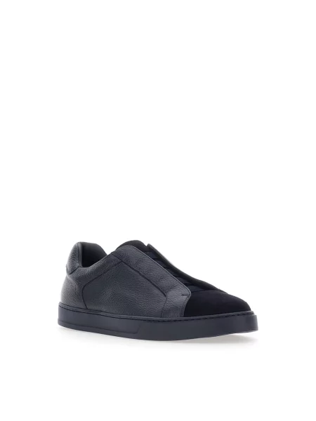 Sneakersy Doucal's wełniane niebieskie